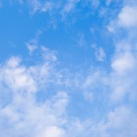 blue sky with white clouds